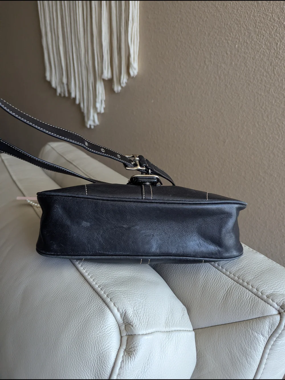 vintage Y2K-era Coach Soho Buckle Small Shoulder Bag